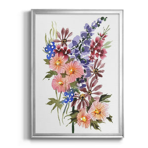 Garden Bouquets III Premium Framed Print - Ready to Hang