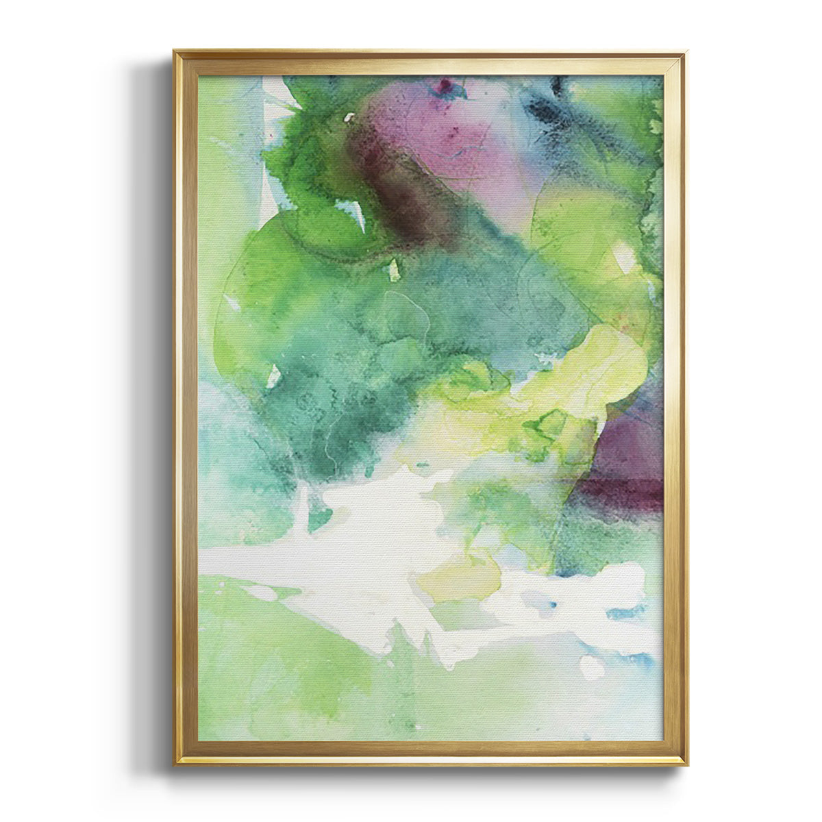 Soft Half Shell I - Modern Framed Canvas Print