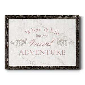 What is Life-Premium Framed Canvas - Ready to Hang