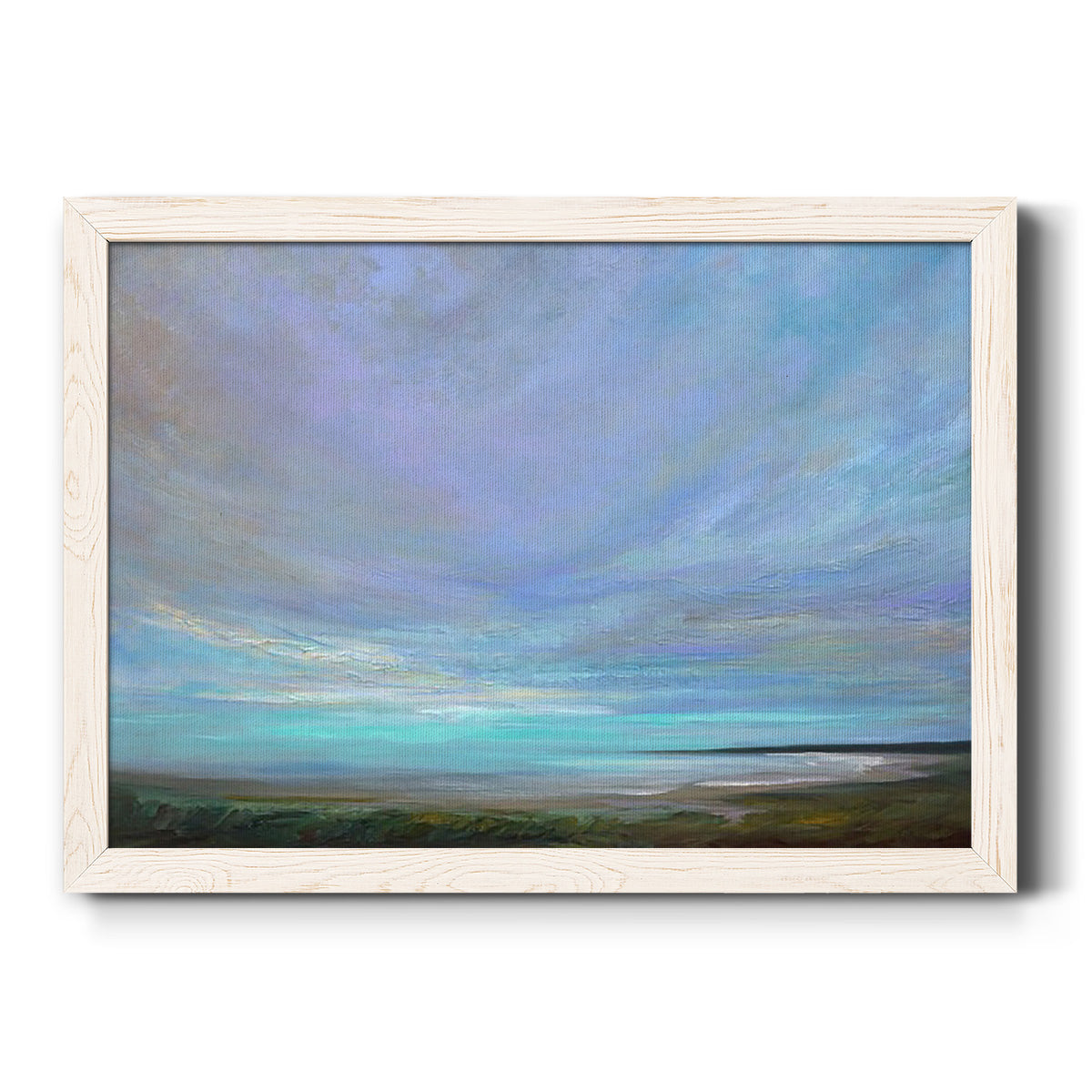 Coastal Views III-Premium Framed Canvas - Ready to Hang