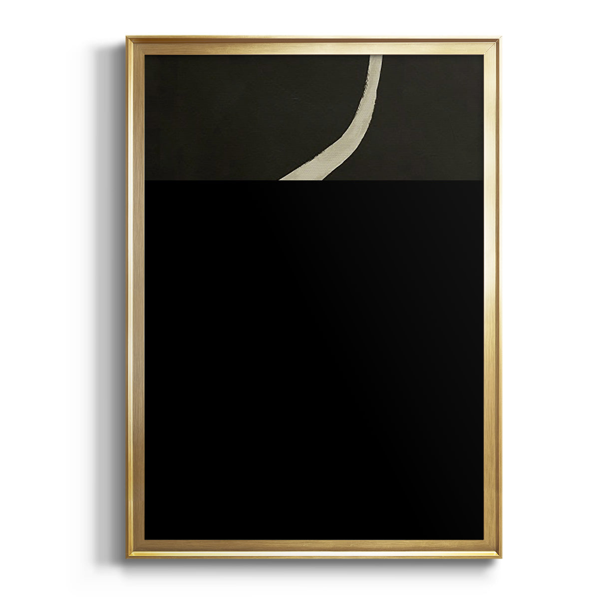 Sepia Botanical Journal I - Modern Framed Canvas Print