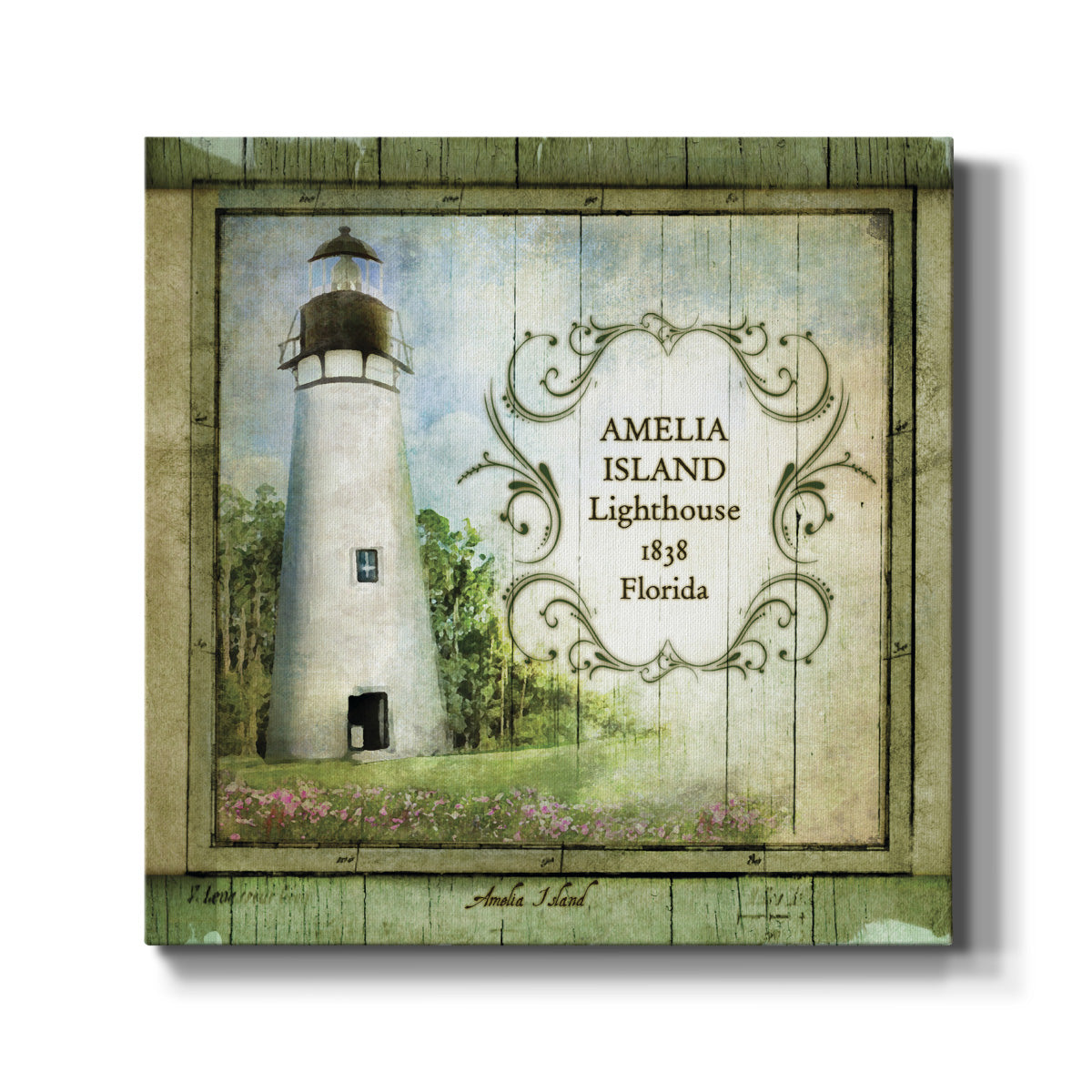 Florida Lighthouse I-Premium Gallery Wrapped Canvas - Ready to Hang