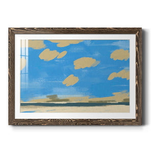 Textured Beachscape II-Premium Framed Print - Ready to Hang