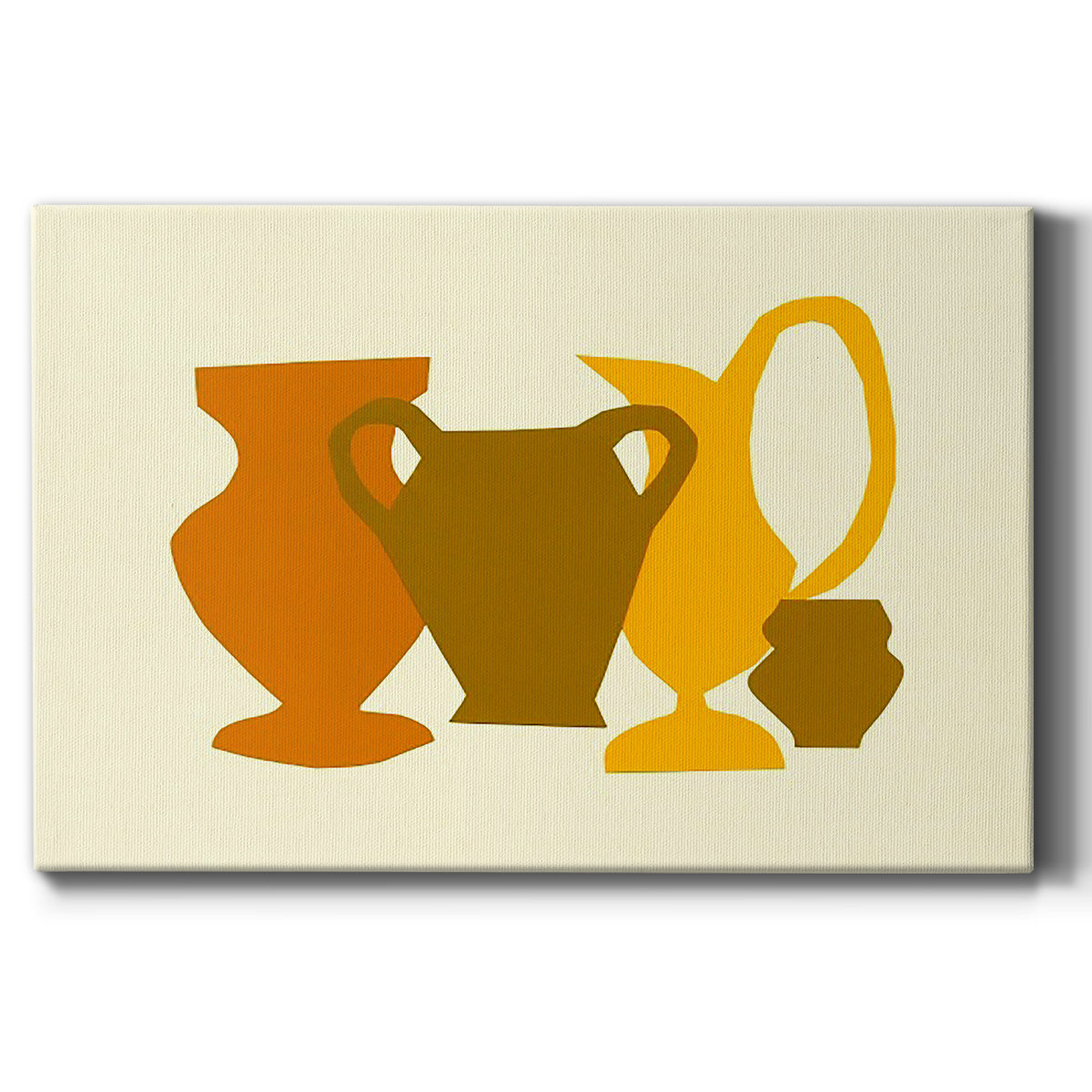 Posing Pottery II Premium Gallery Wrapped Canvas - Ready to Hang