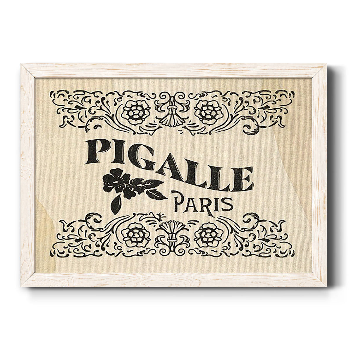 Antique French Label III-Premium Framed Canvas - Ready to Hang