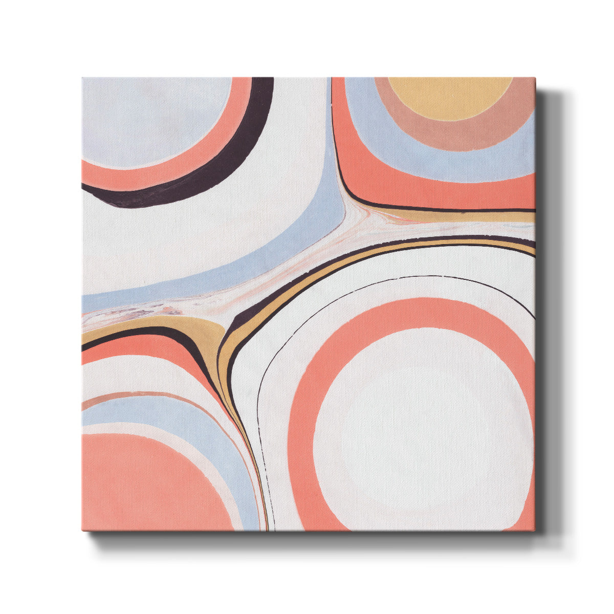 Fluid Rings I-Premium Gallery Wrapped Canvas - Ready to Hang