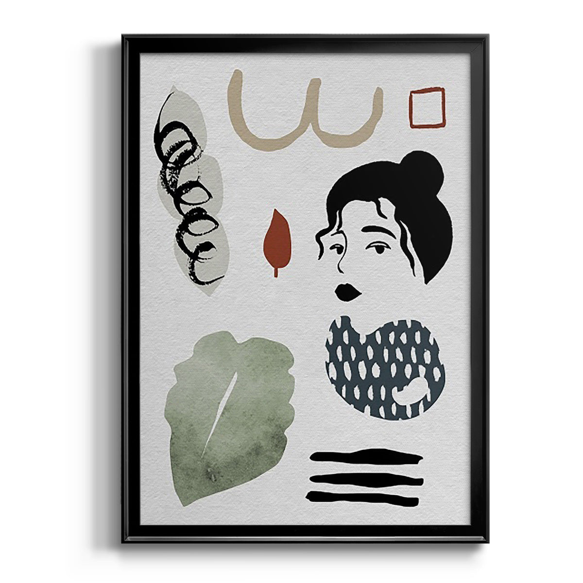 Collected Mindfulness IV Premium Framed Print - Ready to Hang