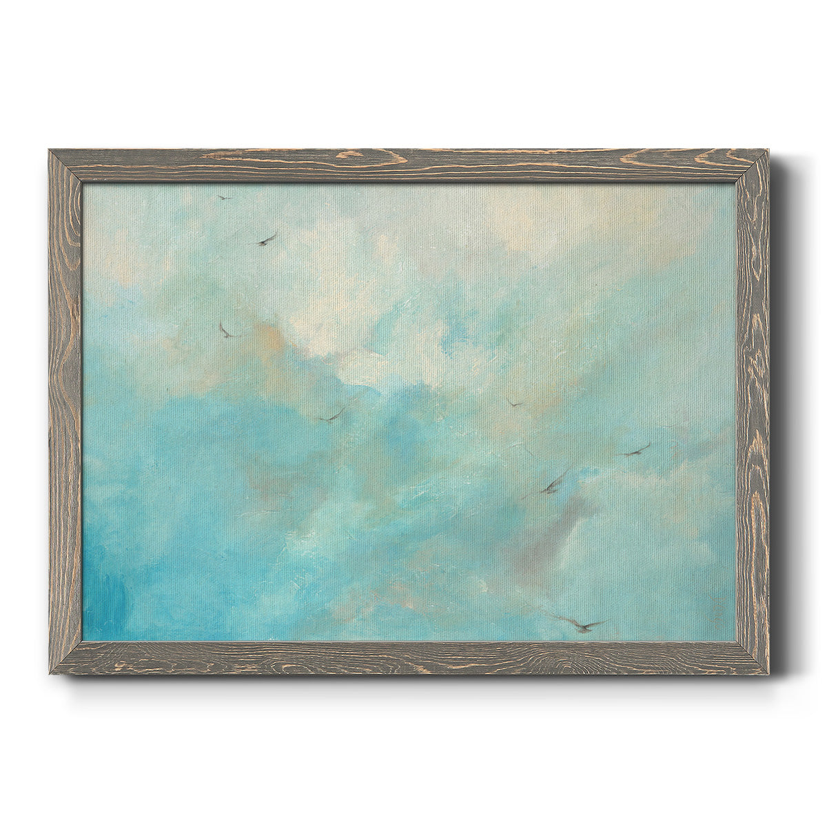 Flying Home -Premium Framed Canvas - Ready to Hang