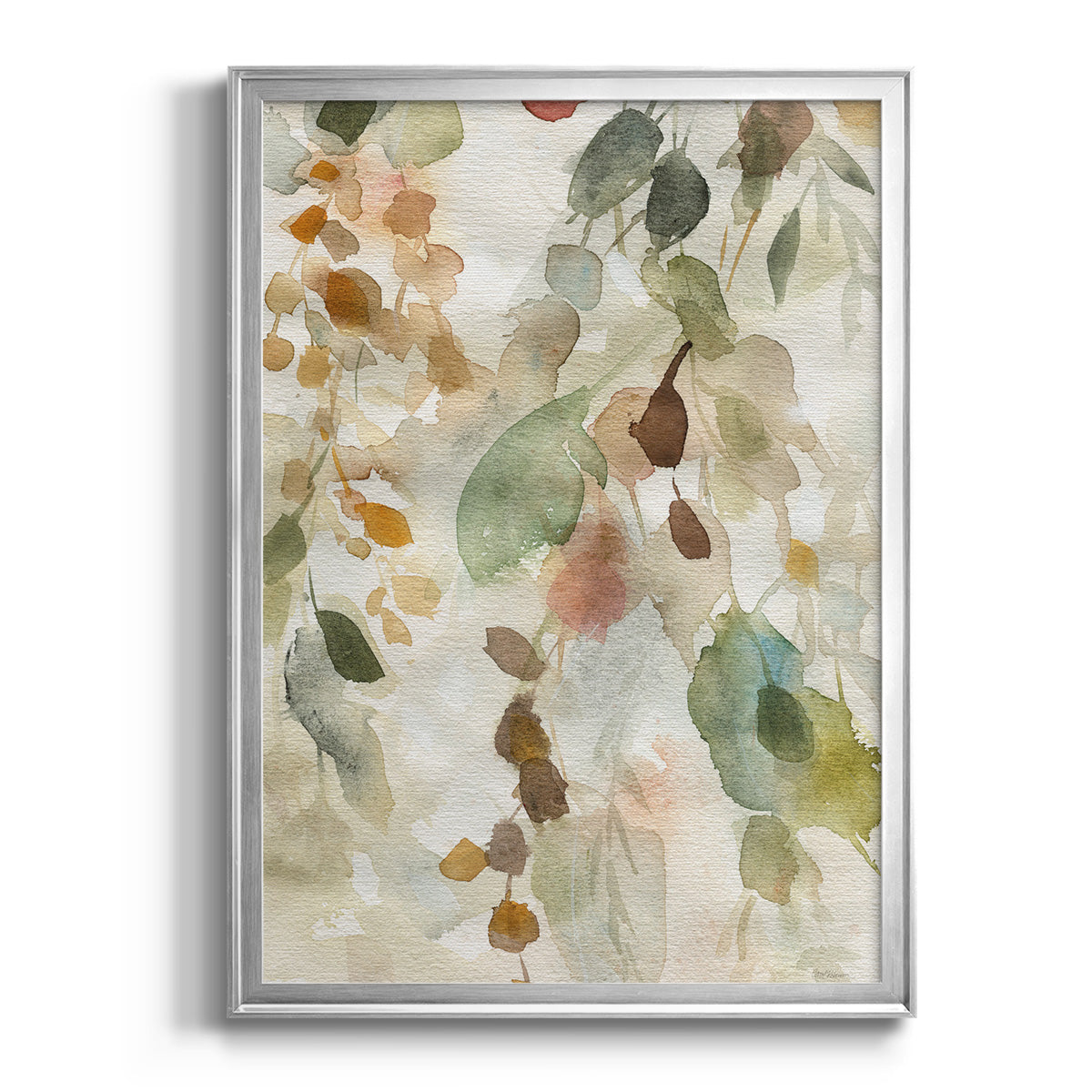 Cascading Nature I Premium Framed Print - Ready to Hang