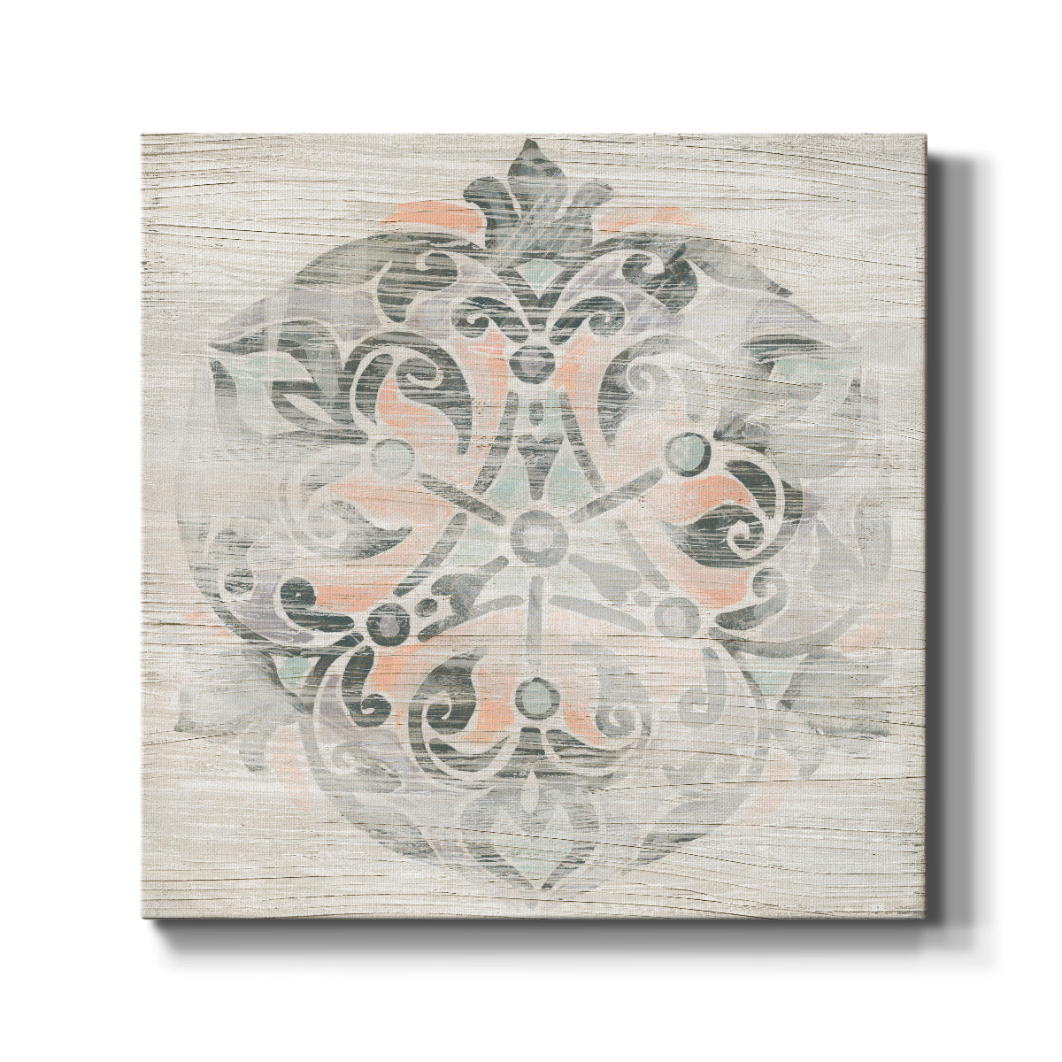 Weathered Emblem IV-Premium Gallery Wrapped Canvas - Ready to Hang