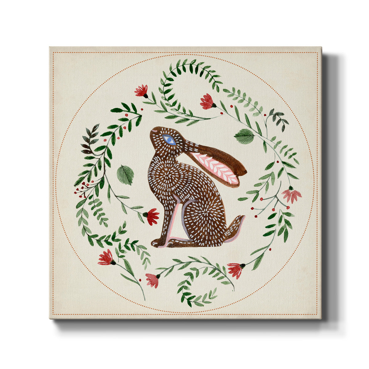 Bunny Folklore III - Canvas Art Print