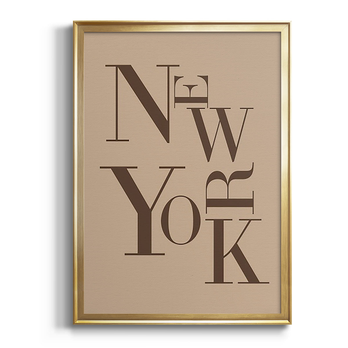 Sepia Botanical Journal I - Modern Framed Canvas Print