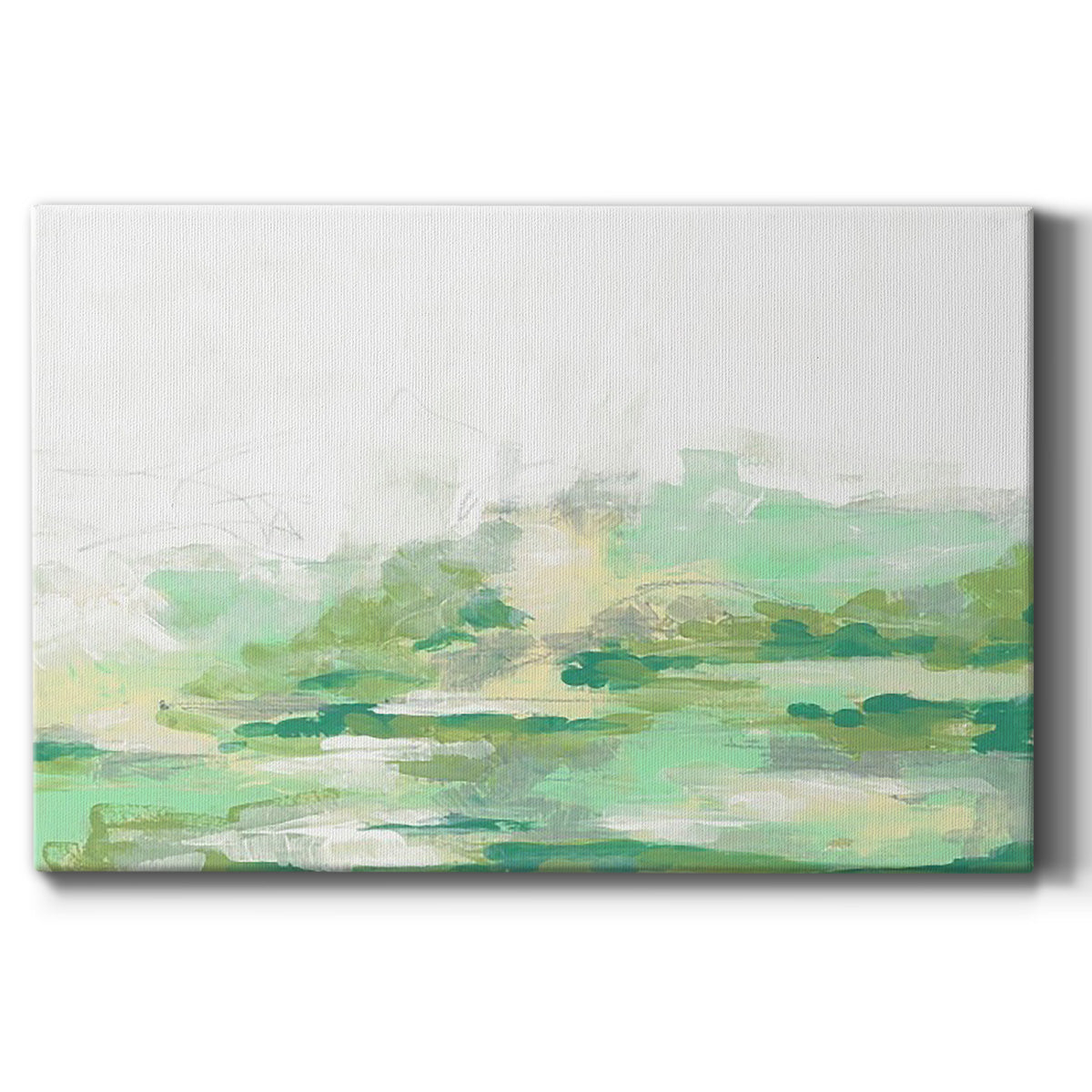 Green Mist Vista II - Canvas Art Print