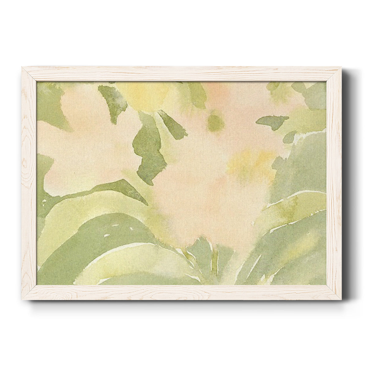 Verdant Floral Abstract II-Premium Framed Canvas - Ready to Hang