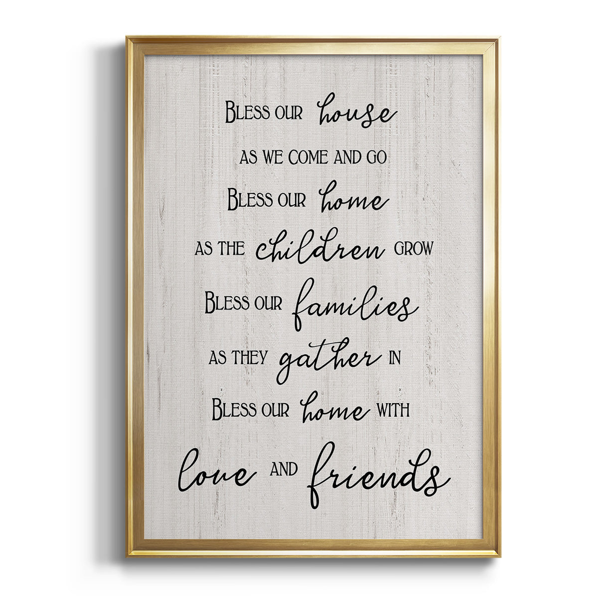 Soft Half Shell I - Modern Framed Canvas Print