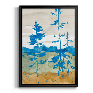 Cerulean Spruce II Premium Framed Print - Ready to Hang