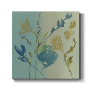 Spa & Sage Bouquet II-Premium Gallery Wrapped Canvas - Ready to Hang