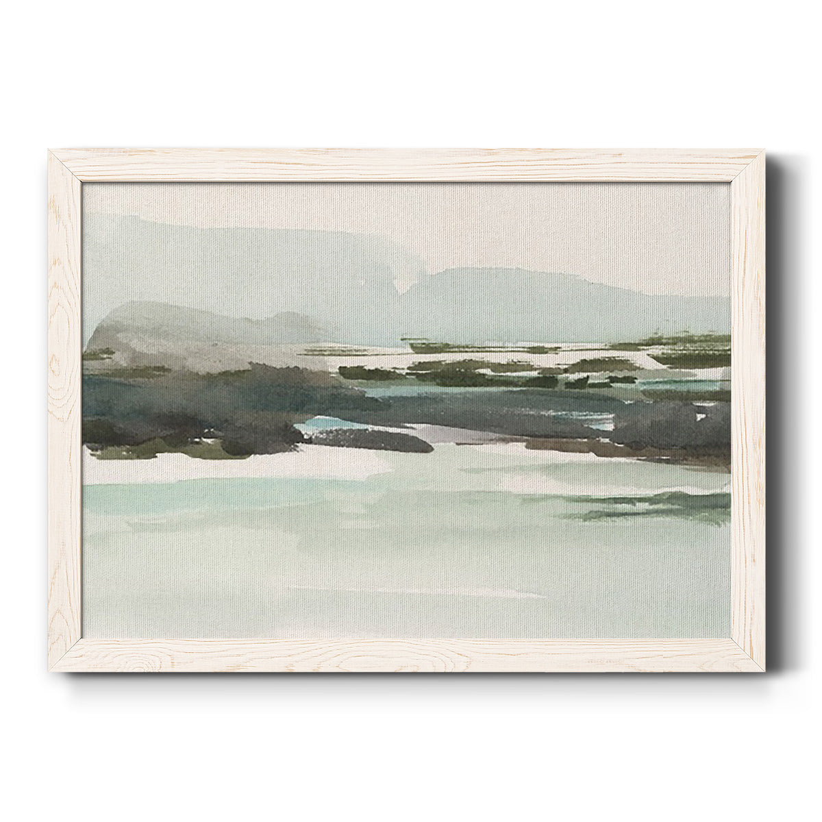 Turquoise Marsh I-Premium Framed Canvas - Ready to Hang