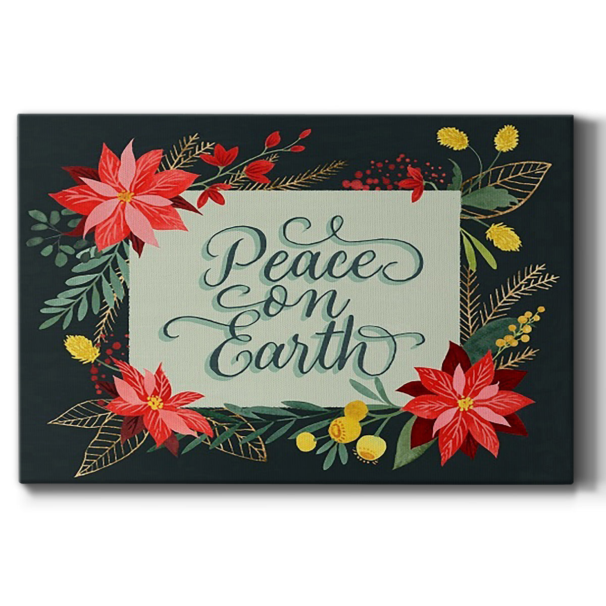 Bright Christmas Night  II - Canvas Art Print