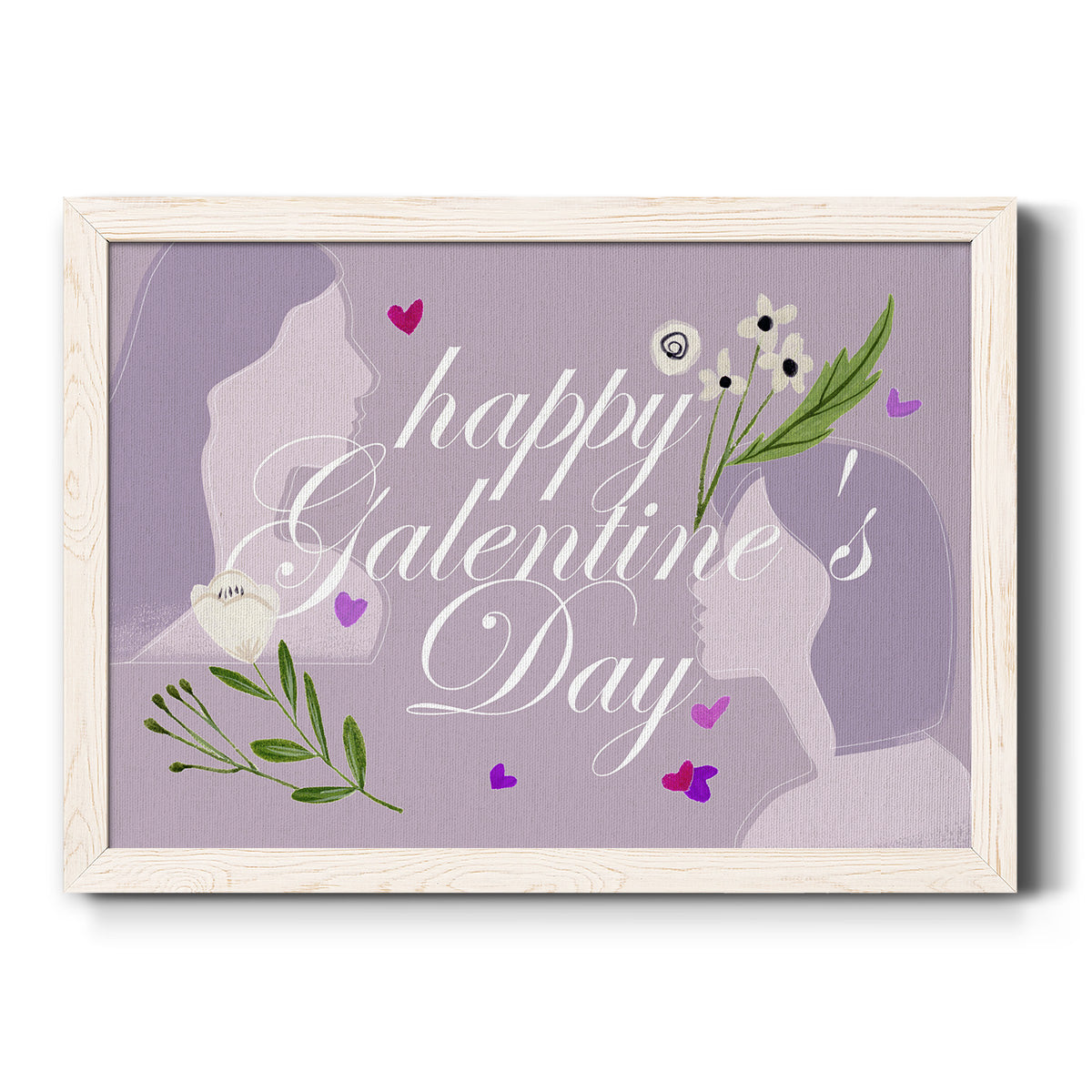Happy Galentine's Day Collection A-Premium Framed Canvas - Ready to Hang