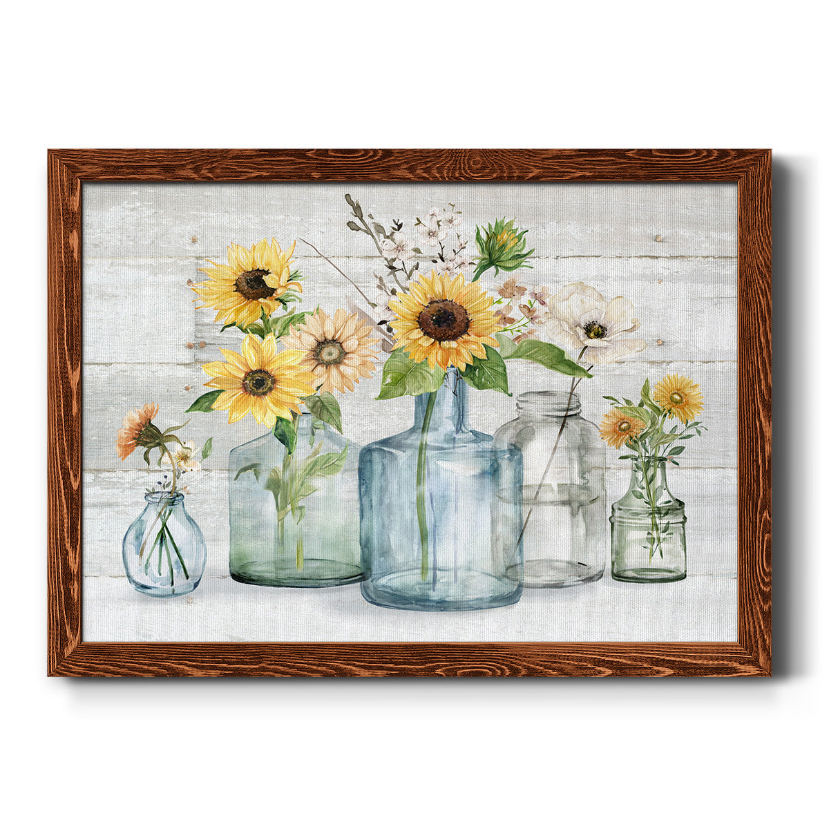 Sunflower Extravaganza-Premium Framed Canvas - Ready to Hang