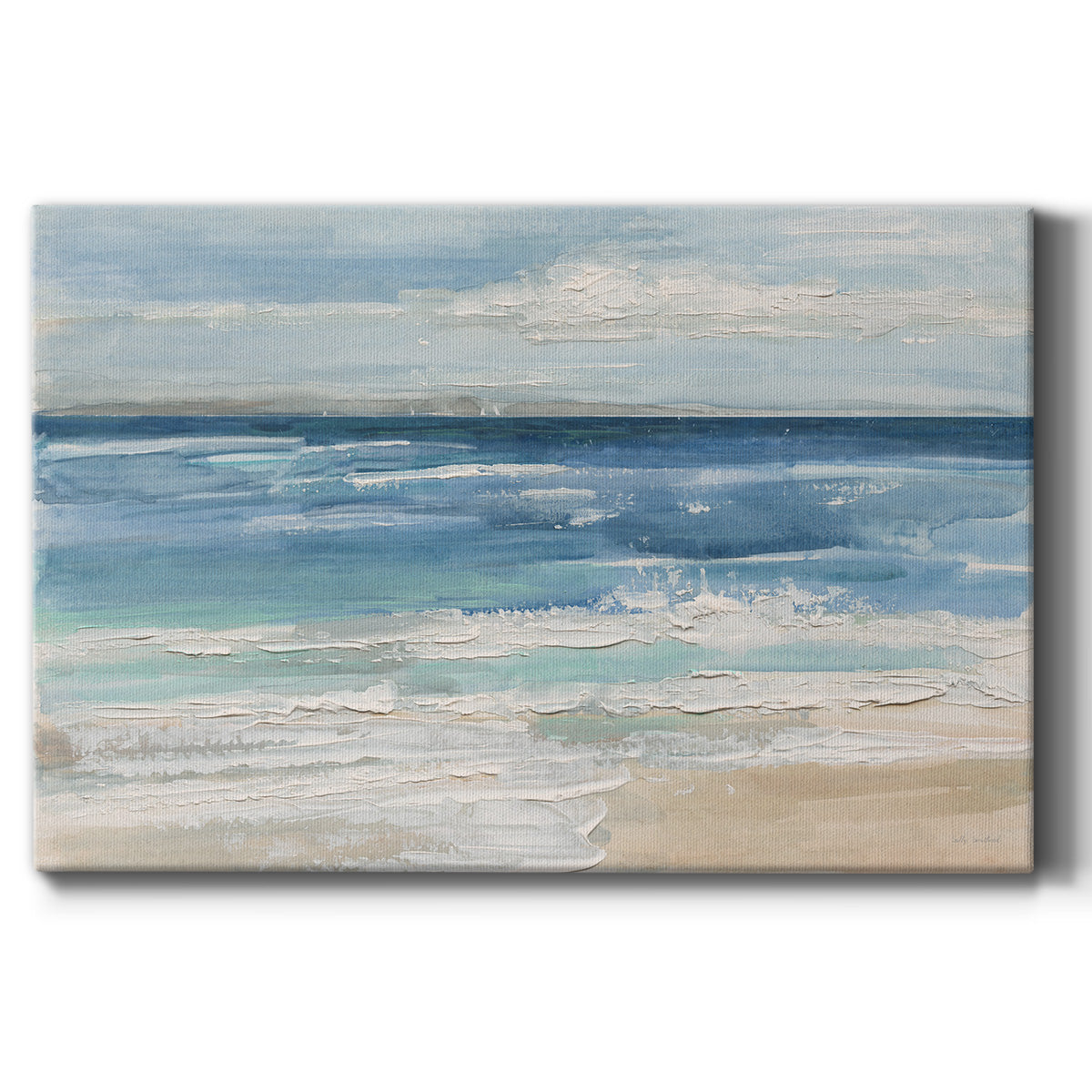 Ocean Waves I Premium Gallery Wrapped Canvas - Ready to Hang