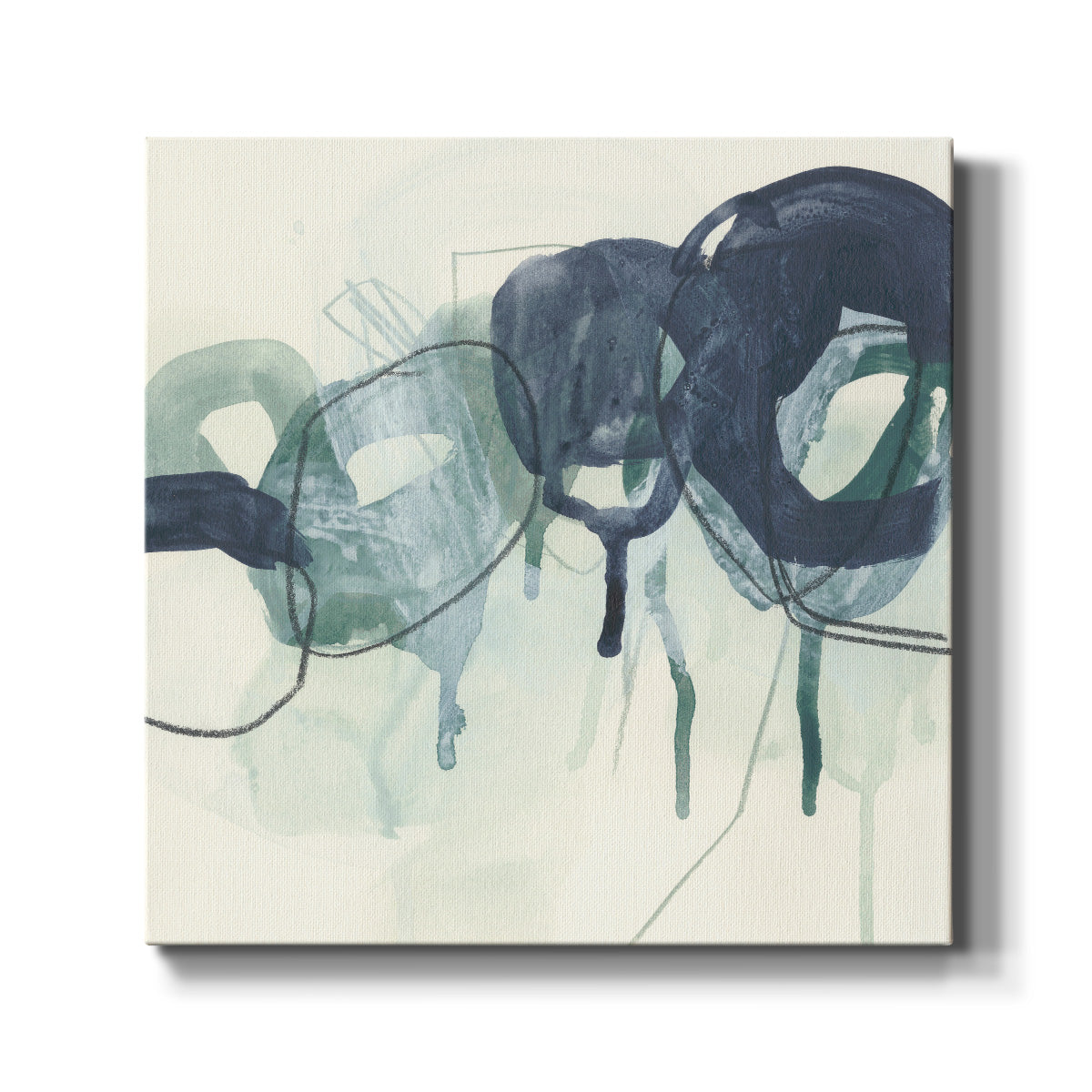 Chainlink Verdigris II-Premium Gallery Wrapped Canvas - Ready to Hang