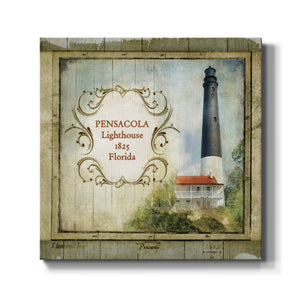 Florida Lighthouse VII-Premium Gallery Wrapped Canvas - Ready to Hang