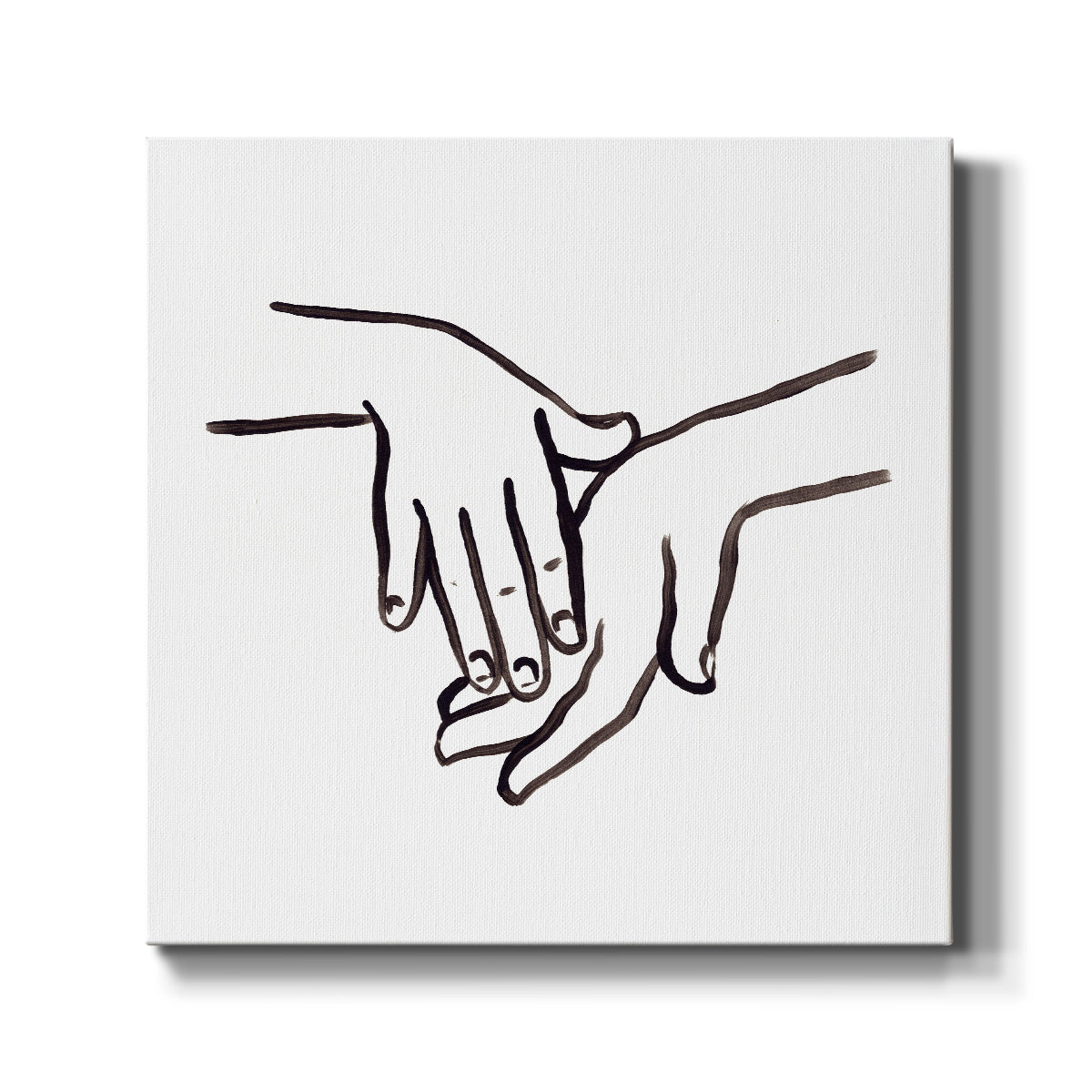 Hand Study III - Canvas Art Print