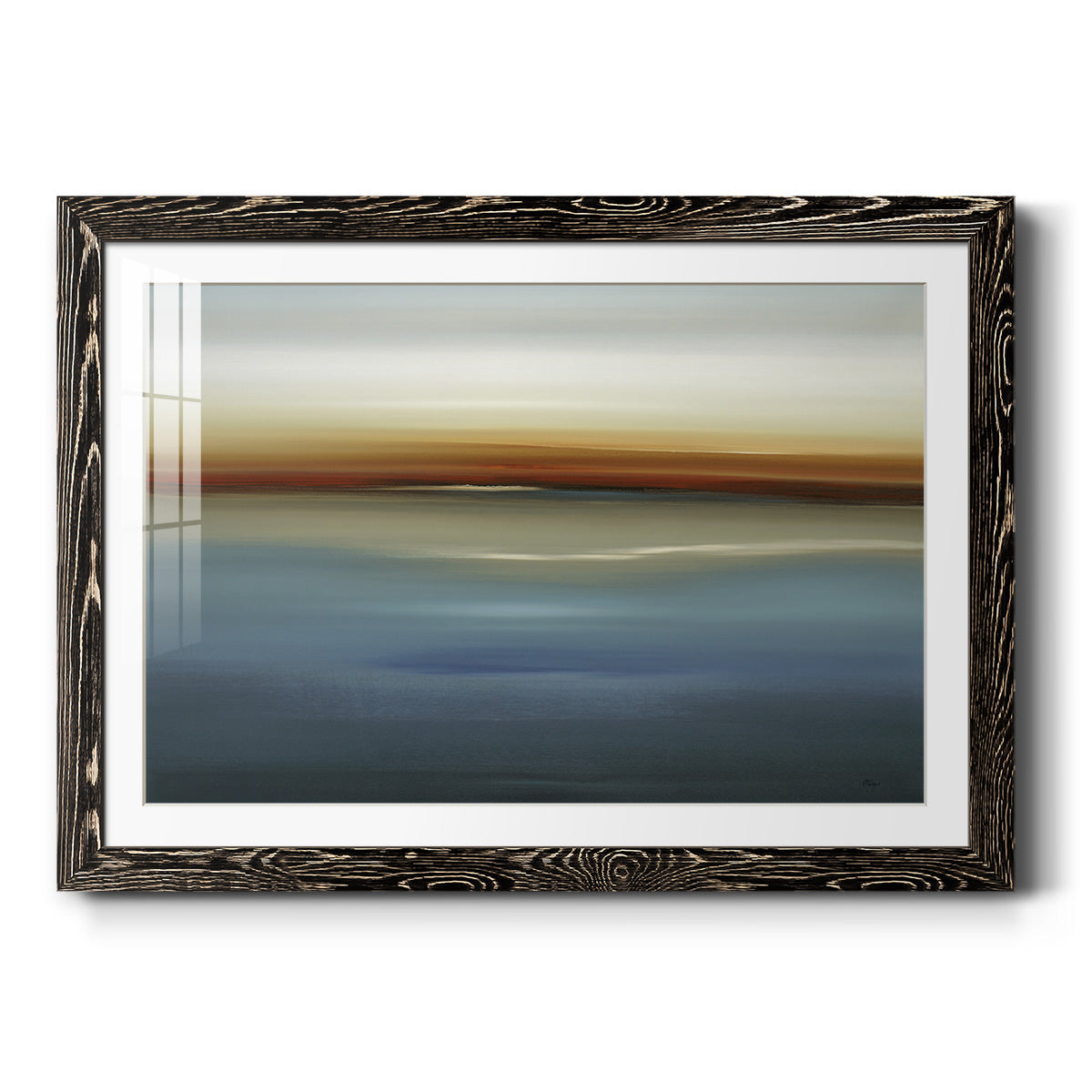 Beside the Blue II-Premium Framed Print - Ready to Hang