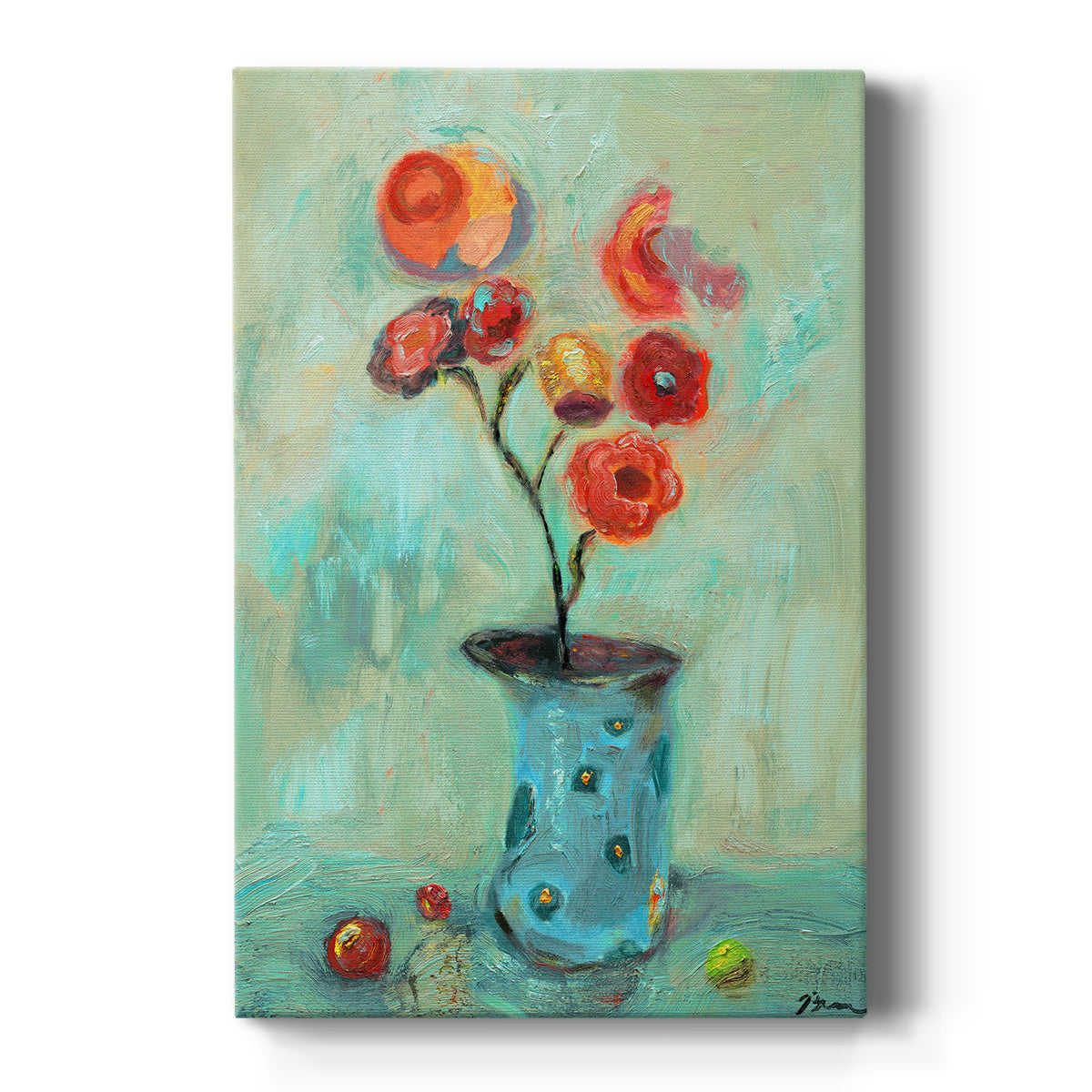 Orange Pop - Canvas Art Print