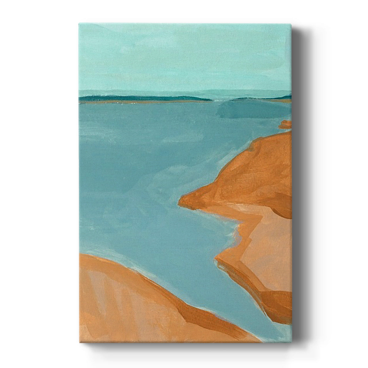 Out on the Sandbar I Premium Gallery Wrapped Canvas - Ready to Hang