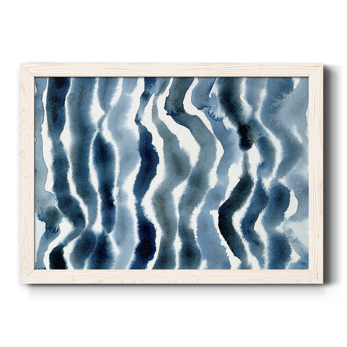 True Blue Wave II-Premium Framed Canvas - Ready to Hang
