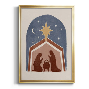 Boho Nativity I Premium Framed Print - Ready to Hang