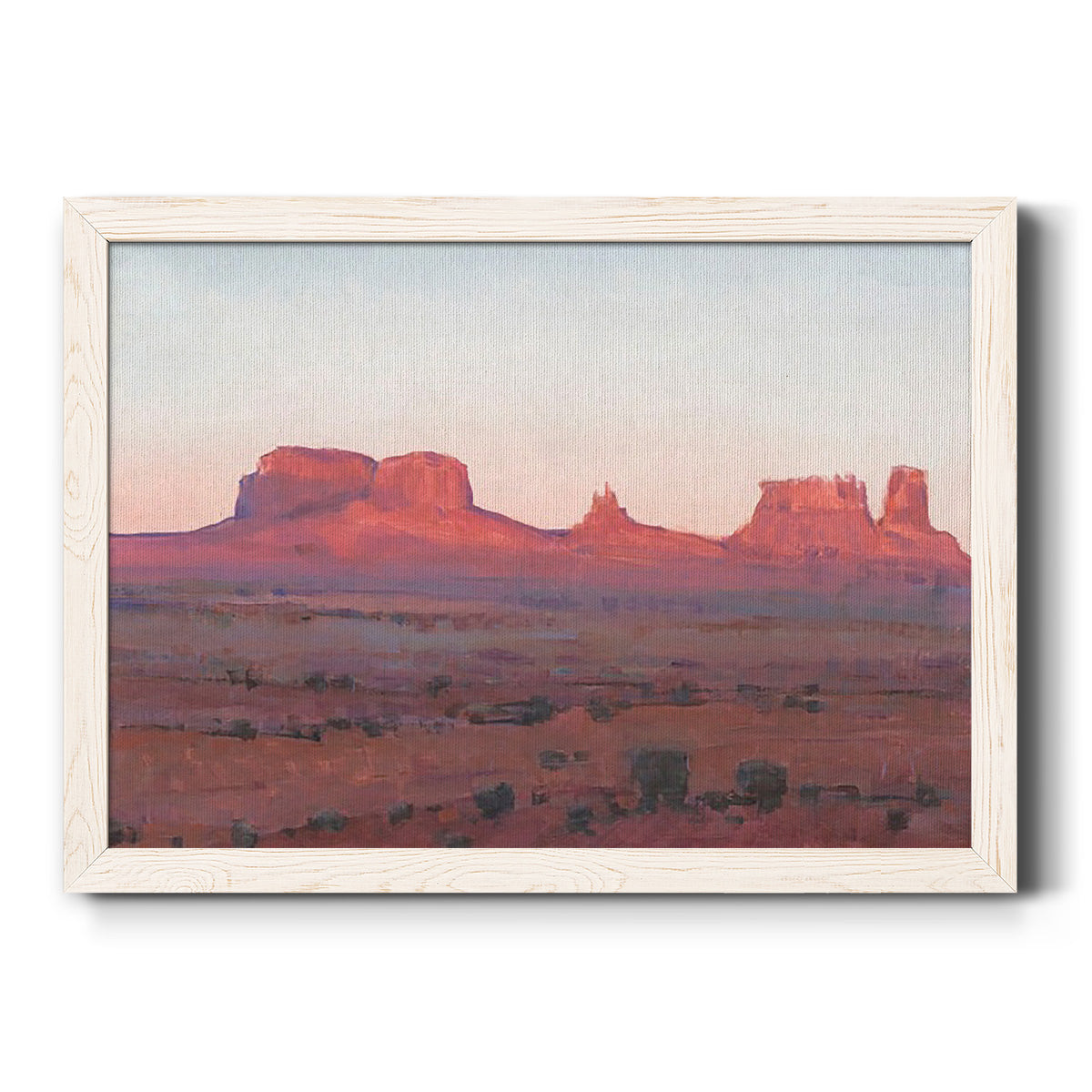 Red Rocks at Dusk II-Premium Framed Canvas - Ready to Hang
