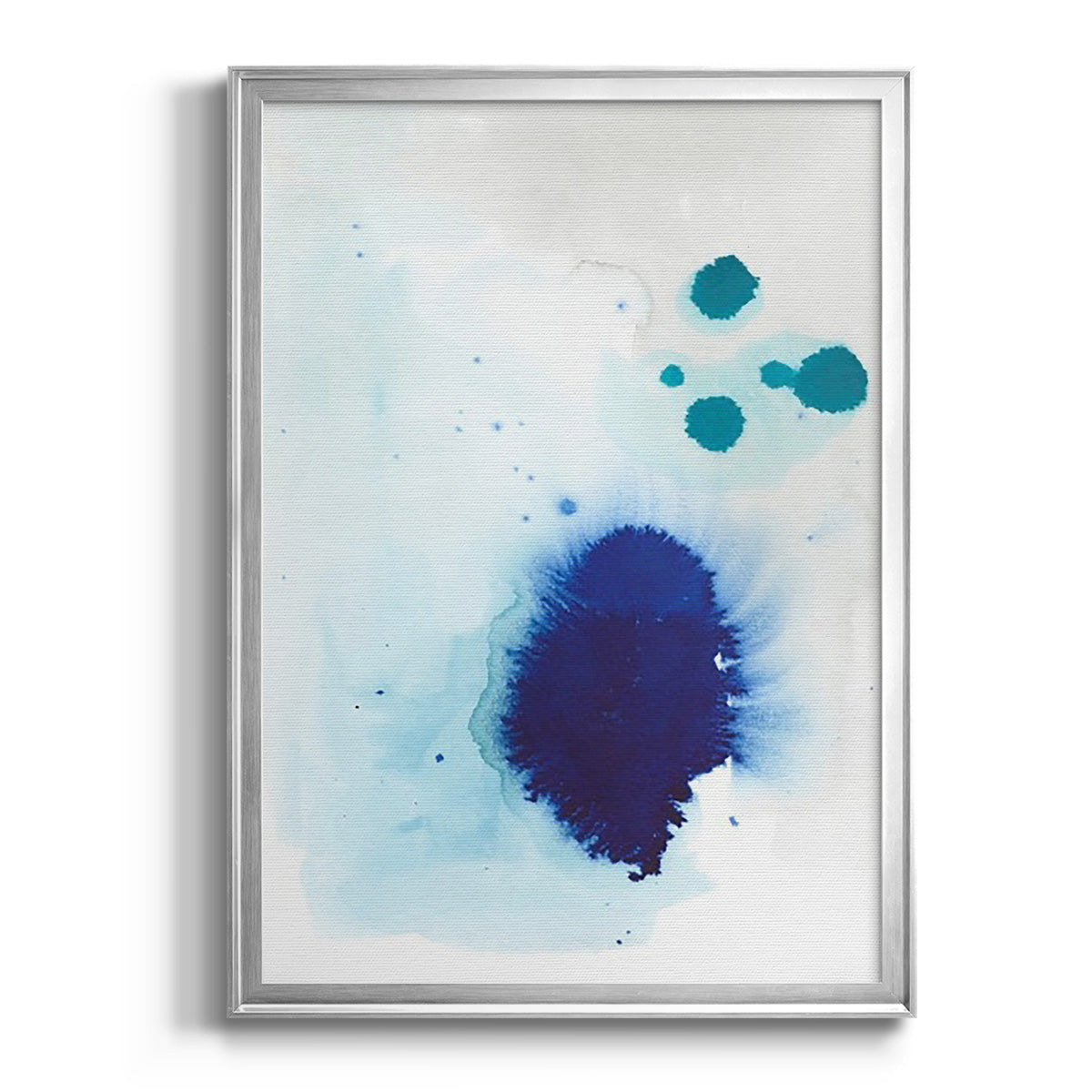 Spare Blue I Premium Framed Print - Ready to Hang
