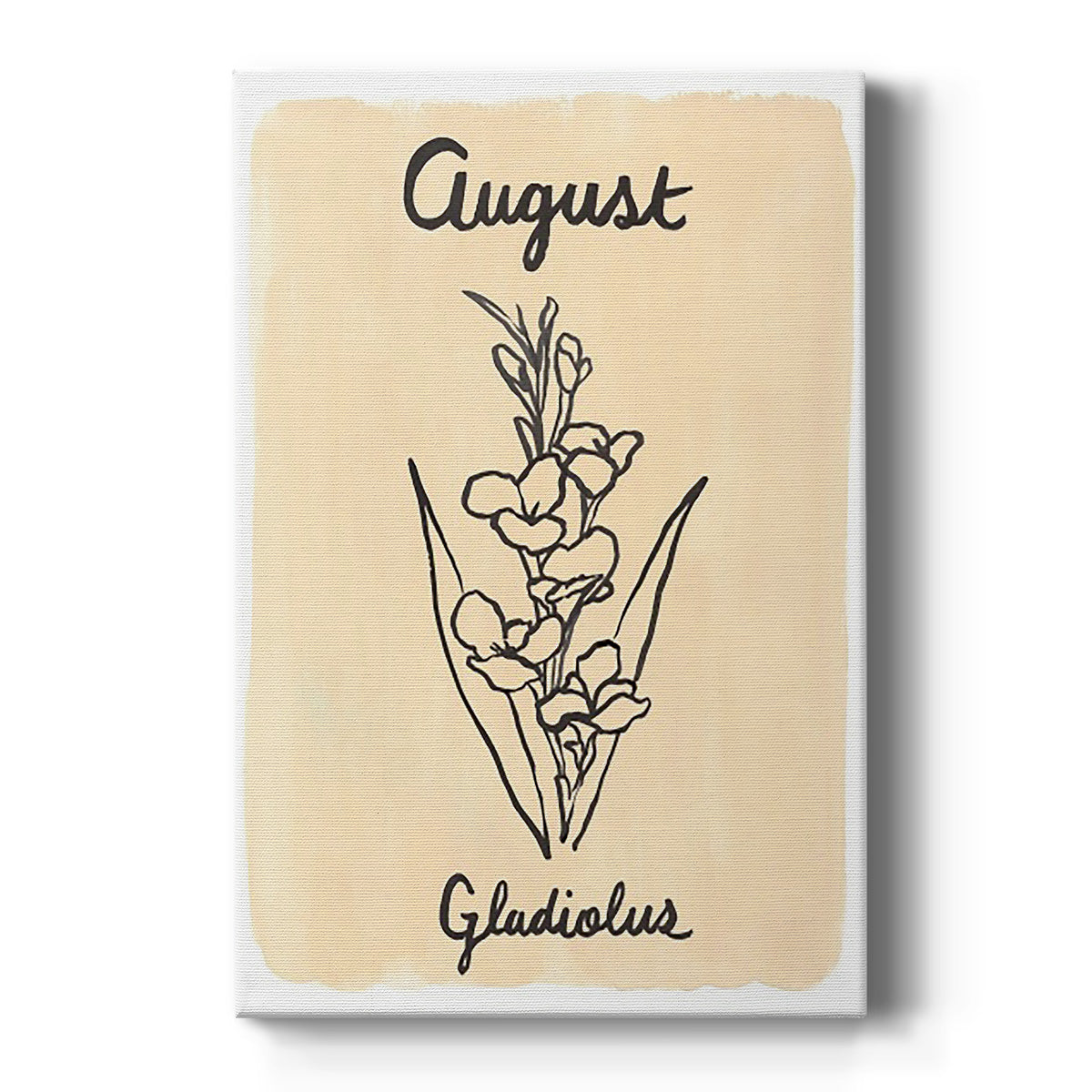 Birth Month VIII - Canvas Art Print