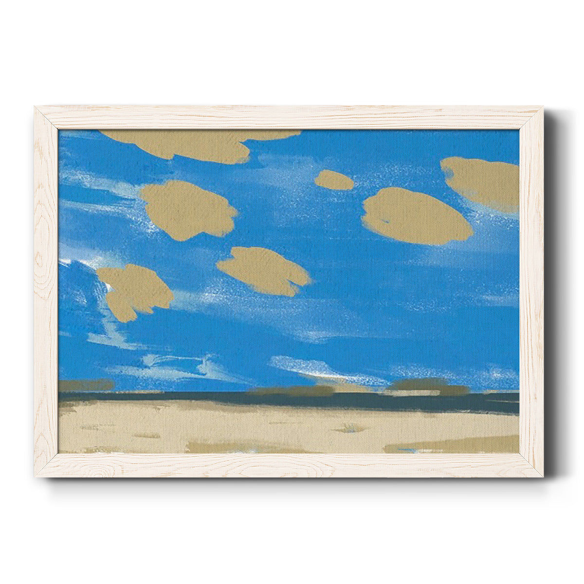 Textured Beachscape I-Premium Framed Canvas - Ready to Hang