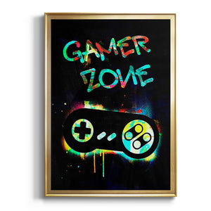 Gamer Tag IV Premium Framed Print - Ready to Hang