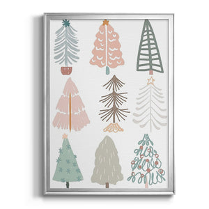 Christmas Tree Sketchbook II Premium Framed Print - Ready to Hang