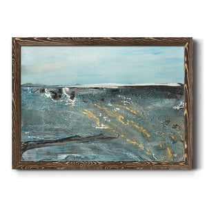 Flow of Love in Ocean II-Premium Framed Canvas - Ready to Hang