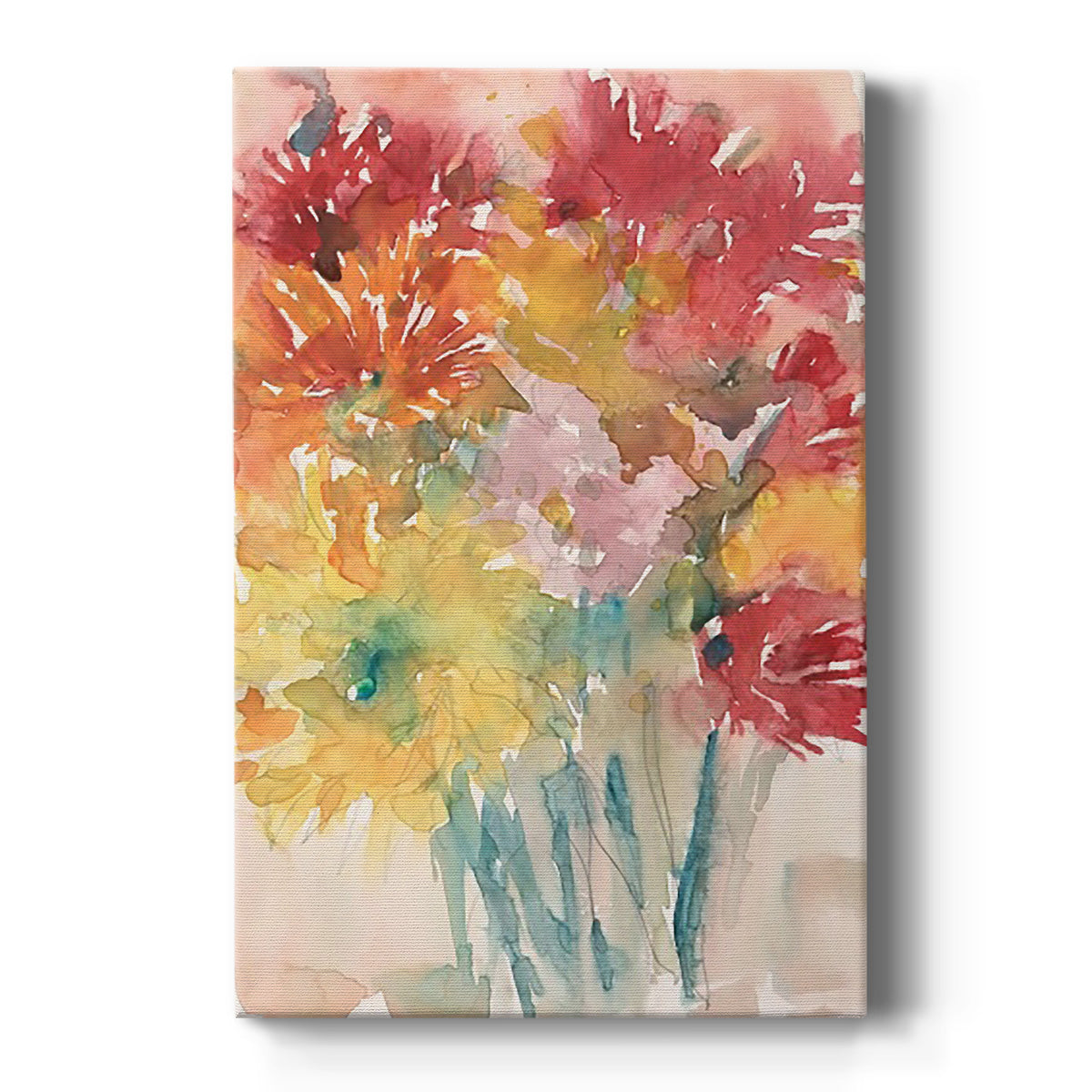 Floral Treats I Premium Gallery Wrapped Canvas - Ready to Hang