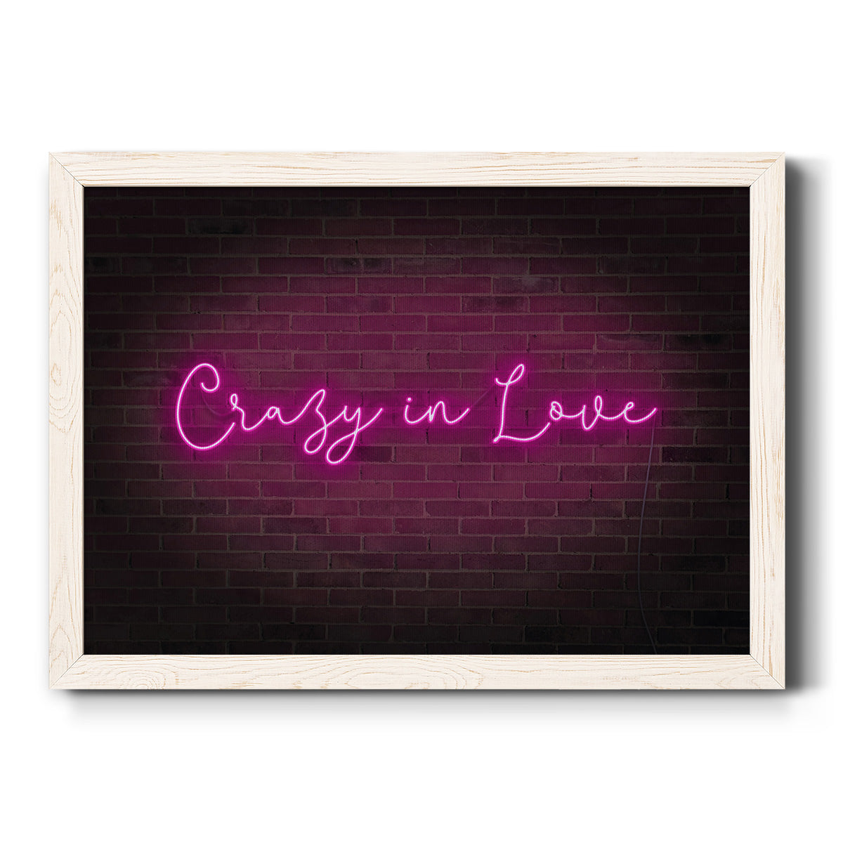 Neon Love II-Premium Framed Canvas - Ready to Hang