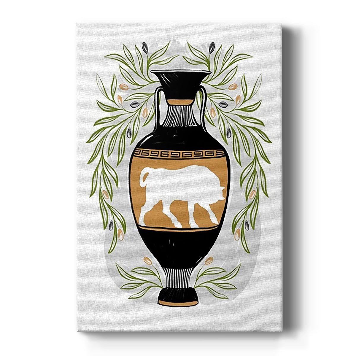 Greek Vases IV - Canvas Art Print