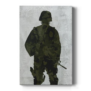 American Marine Abstract - Canvas Art Print