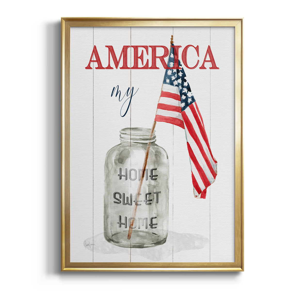 Soft Half Shell I - Modern Framed Canvas Print