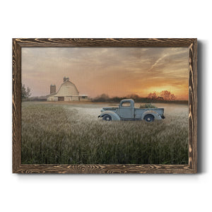 Evening Farm-Premium Framed Canvas - Ready to Hang