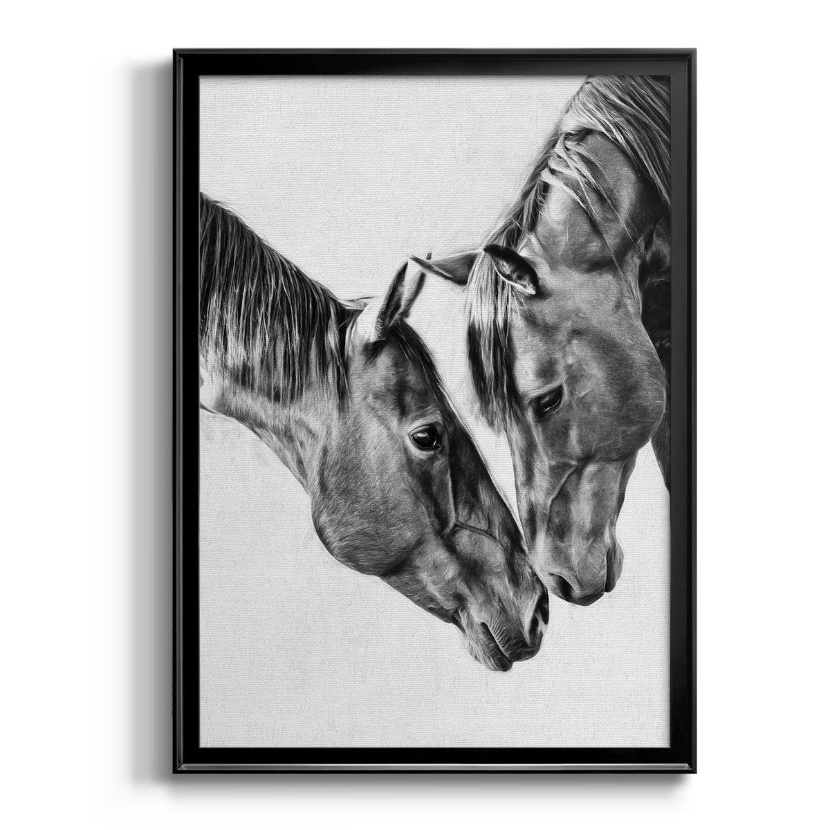 Equine Portrait VI Premium Framed Print - Ready to Hang