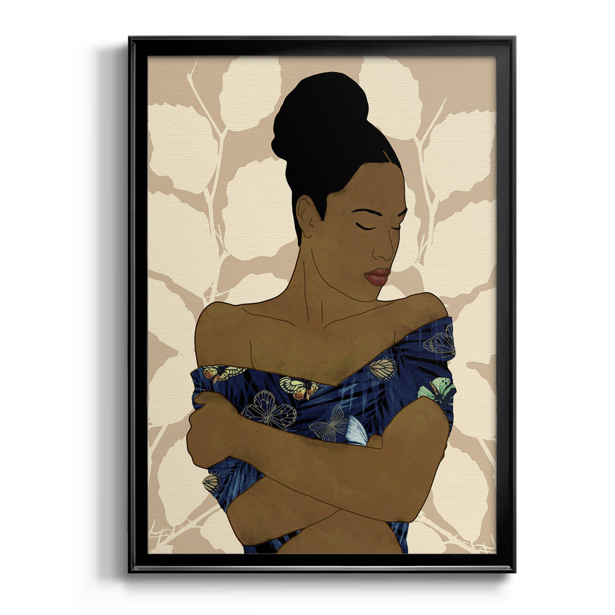Ethnic Beauty II Premium Framed Print - Ready to Hang