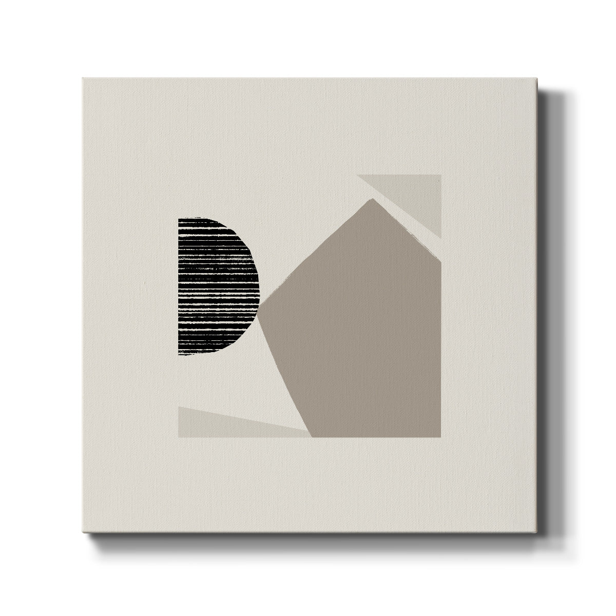 Fragmented Shapes III - Canvas Art Print